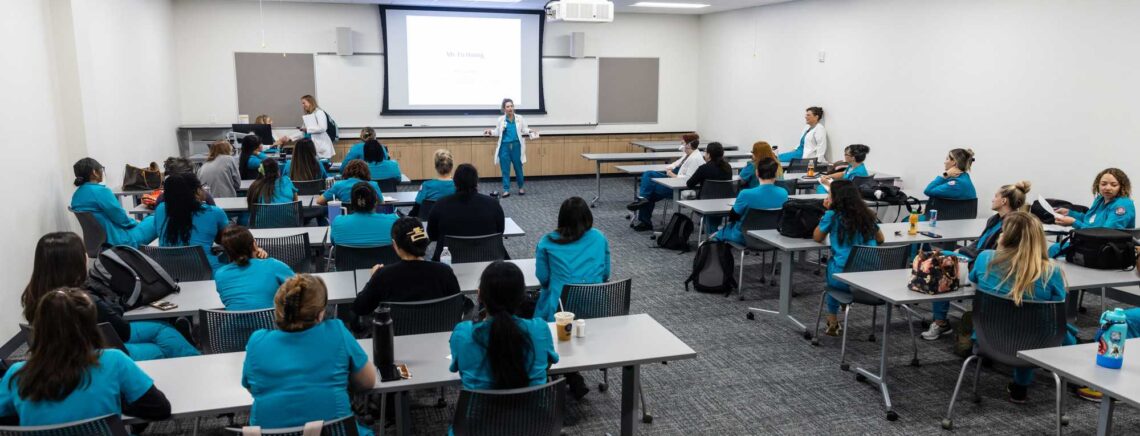 Nursing Students in a classroom setting
