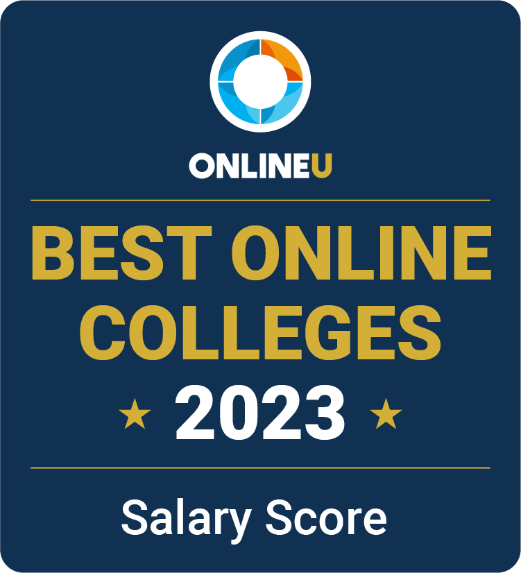 OnlineU Best Online Colleges 2023- Salary Score
